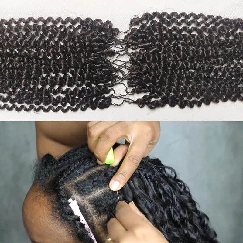 human crochet hair