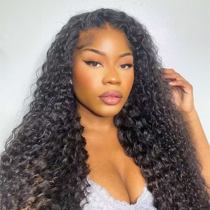  Deep Wave  Air Wig HD Lace Wear and Go Closure Wig