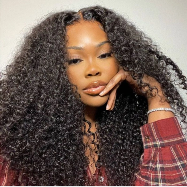 Wigfever Wear Go Wig Kinky Curly 180% Density HD 13*4 Lace Front Wig ...