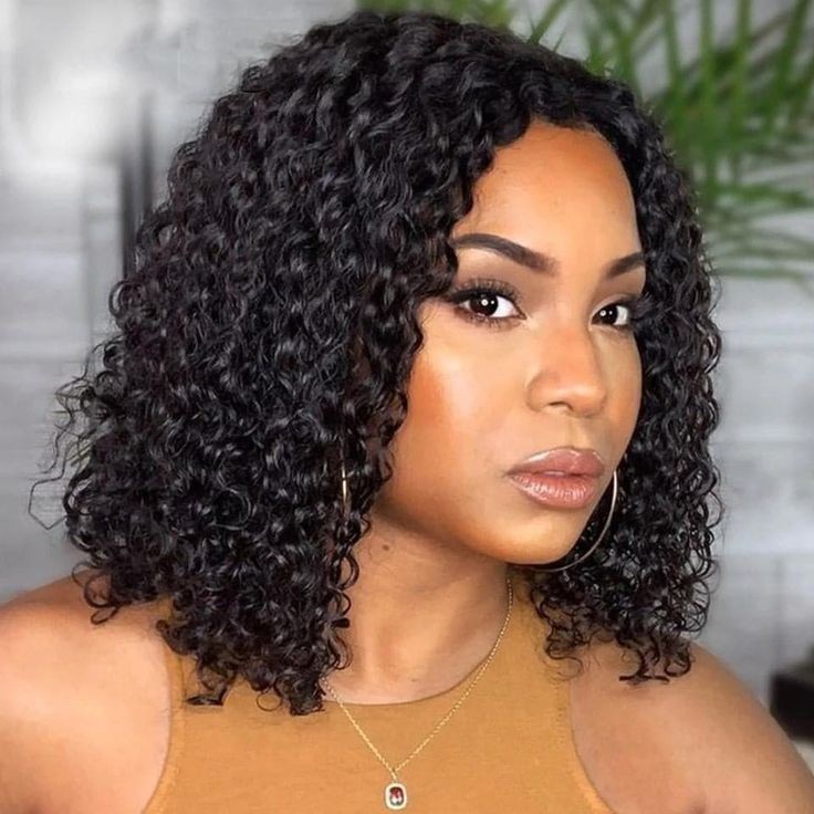 Wigfever Beginner Friendly Wear Go Wig Kinky Curly Wave 180 Density Glueless Bob Wigs Wigfever 