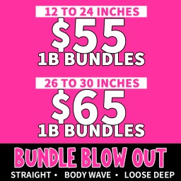 Bundles Deal - High Quality Brazilian Human Hair Collection