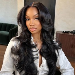 Wigfever M-cap Body Wave 9x6 Upgraded Trendy Layered Cut Pre-Everything Wear Go Glueless Lace Closure Wig