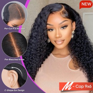 18 Inch | Wigfever 9x6 Kinky Curly Wear Go Glueless Lace Closure Wig