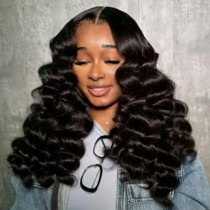 16 Inch | Wigfever Loose Deep Wave Pre-Cut 13x4 Lace Frontal Wear Go Glueless Wig With Natural Hairline