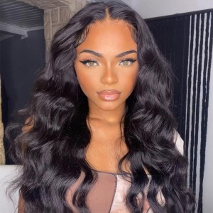 Wigfever Beginner Friendly 13*4 Lace Front Wear Go Wig 180% Density Body Wave Glueless HD Lace Wig 