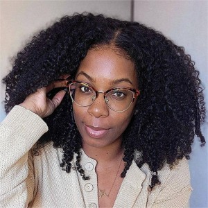 26 Inch | Wigfever Afro Curly 7*5 Wear Go Pre Cut Lace Closure Wig