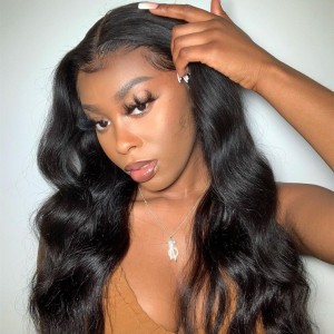 Wigfever Body Wave 13*4 Free Part Lace Front 100% Human Hair Wigs