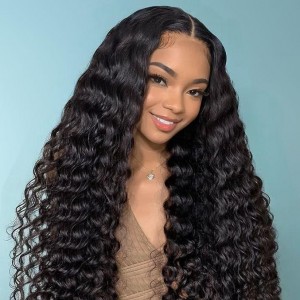 Wigfever Glueless Loose Deep Wave 180% Density 13*4 HD Lace Front Wig