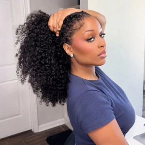 Wigfever Burmese Curly Crochet Hair Extension Boho Bulk Braiding Hair Soft Knotless 100% Human Hair