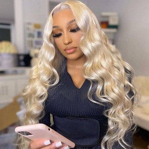 Wigfever Blonde Body Wave 180% Density Pre-Plucked And Pre Cut 7*4 Lace Closure Wig