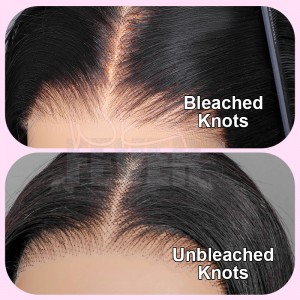 Wigfever NEW Knot Bleaching Updated Glueless HD lace Straight Lace Closure Wigs 