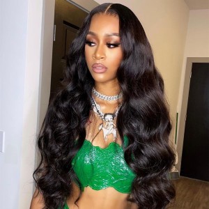 Wigfever Body Wave 180% Density Glueless Pre-Plucked HD Lace Closure Wig