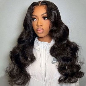 Wigfever Body wave 4*4 HD Lace Closure Real Human Hair Wigs