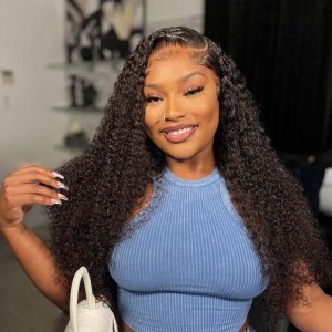 18 Inch | Wigfever 9x6 Kinky Curly Wear Go Glueless Lace Closure Wig