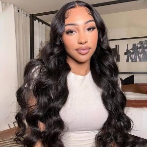 Wigfever Body Wave 13*4 Free Part Lace Front 100% Human Hair Wigs