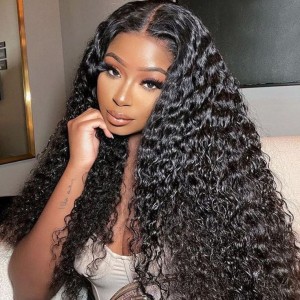 Wigfever Wear Go Water Wave Glueless HD Pre-Plucked Closure Lace Wig