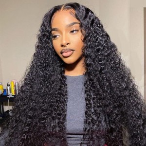 Wigfever Wear Go Wig Deep Wave 180% Density HD 13*4 Lace Front Wig