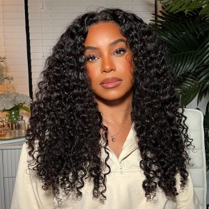 20 Inch | Wigfever Water Wave 13x6 Lace Front Human Hair Wig
