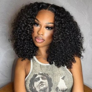 14 Inch | Wigfever Water Wave 250% Density BoB Wear Go Glueless 7*5 HD Lace Closure Wig