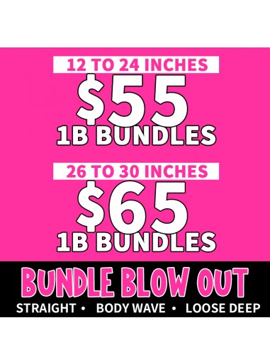 Bundles Deal - High Quality Brazilian Human Hair Collection