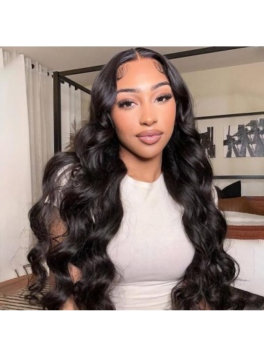 Wigfever Body Wave 13*4 Free Part Lace Front 100% Human Hair Wigs