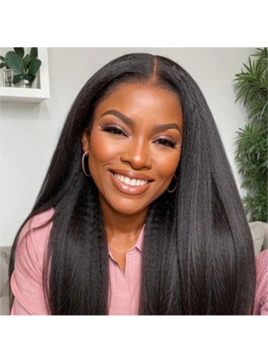 Flash Sale Wear Go 9x6 M-cap Yaki Straight  HD Lace Glueless Wig
