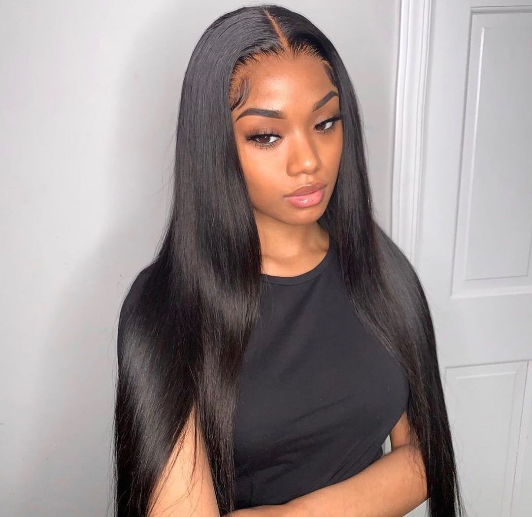 Straight 5x5 lace wigs