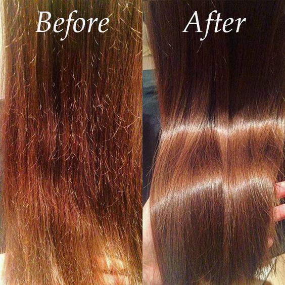 how to make a human hair soft again