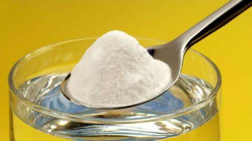 Soda or salt mixture