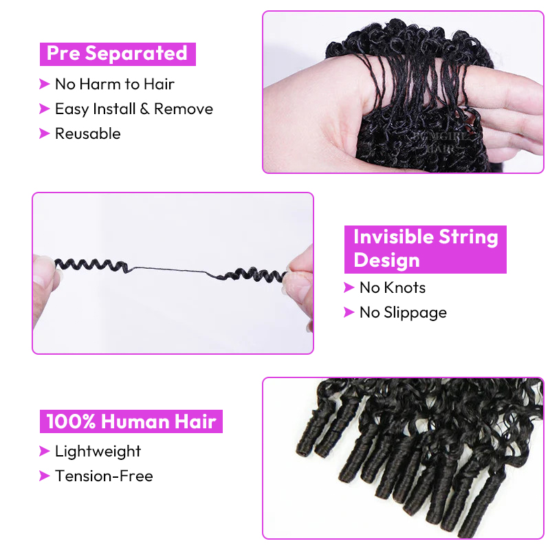 WigFever human crochet hair extensions
