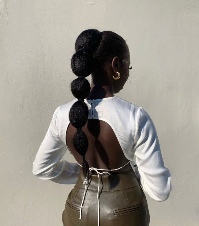 Bubble Ponytail