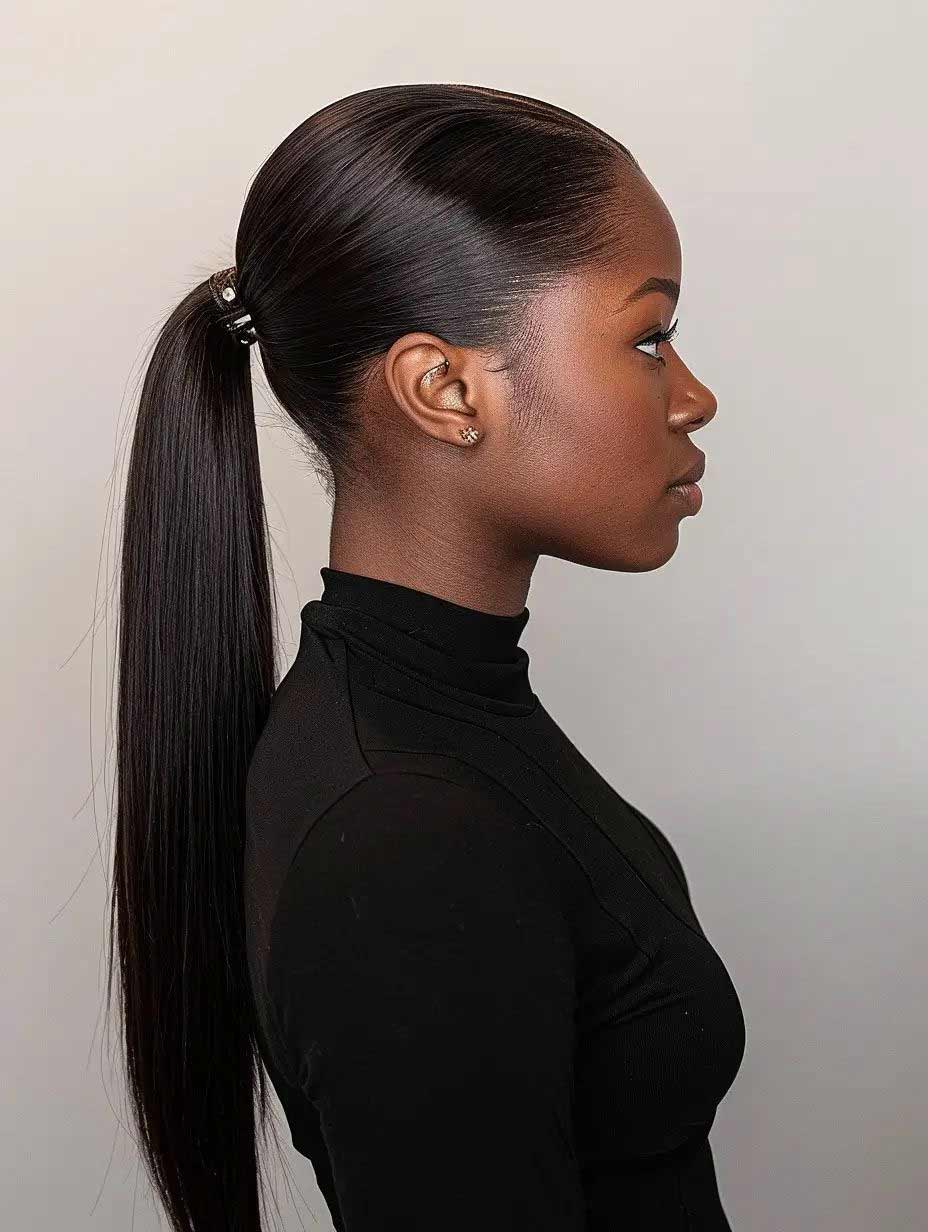 Classic Sleek Ponytail
