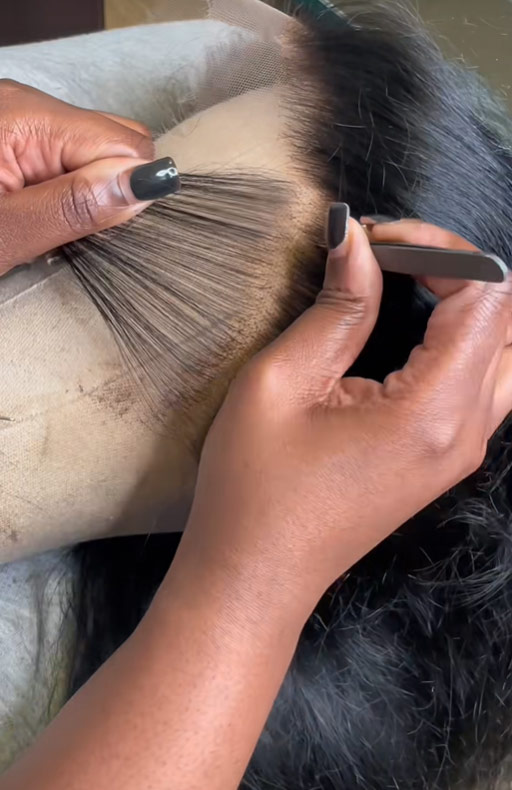 How to Pluck a Wig for a Natural Hairline