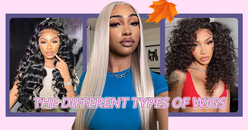 the different types of wigs