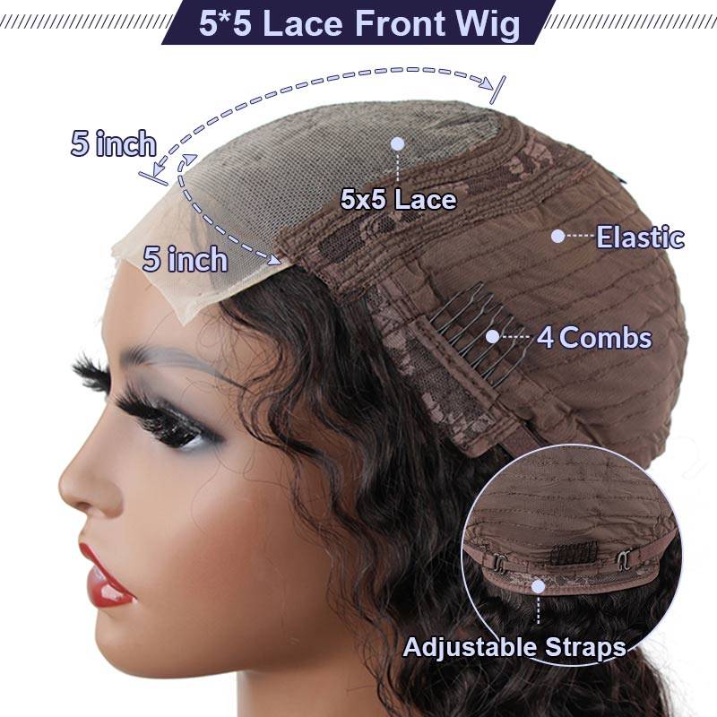 What is a 5X5 lace wig