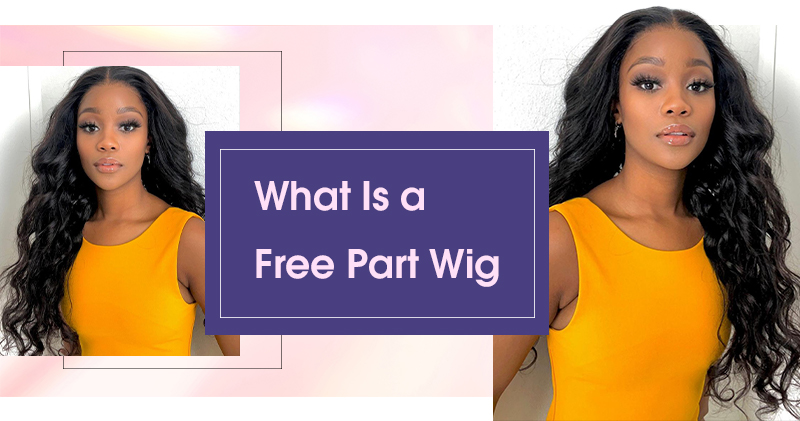 what is a free part wig