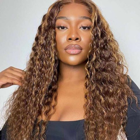 Wigfever 7×4 lace highlight deep wave pre-everything wigs